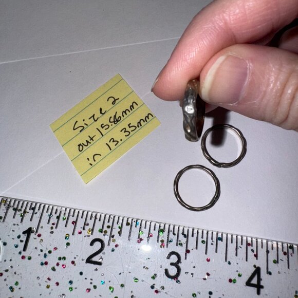 Sterling Silver Celtic Ring, Size 2 - Picture 12 of 14